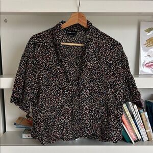 Prana Multicolor Patterned Blouse